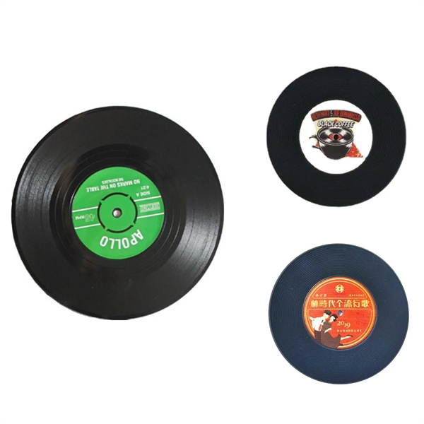 PVC Plastic Car Coaster