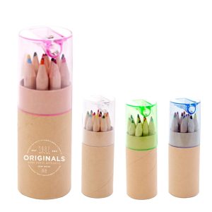 Environmental Colored  Pencil Set W/ Sharpener