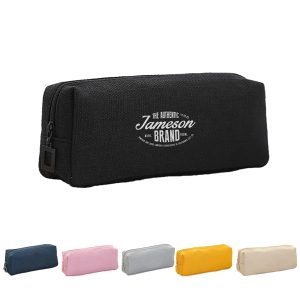 Capacity Linen-cotton Pencil Case
