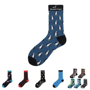 Cotton Knit Crew Socks