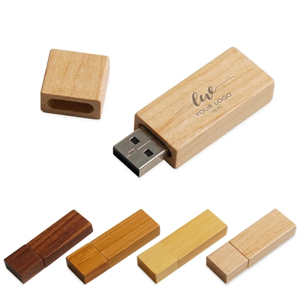 Wooden USB Flash Memory Drive