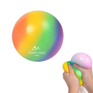 Rainbow Stress Reliever Ball Toy