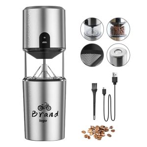 3-In-1 Electric Coffee Grinder and Filter Cup