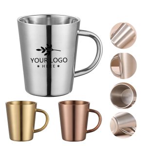Stainless Steel Mug W/ Handle