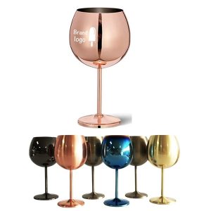 Stainless Steel Champagne and Wine Glass