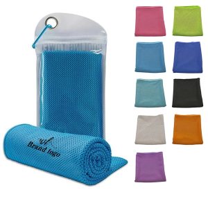 Breathable Towel with Carabiner Clip