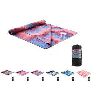Non Slip Tie-Dye Yoga Towel