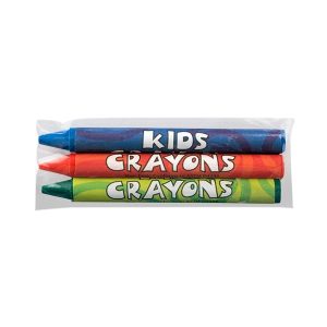 3 Pack Cello Wrapped Crayons