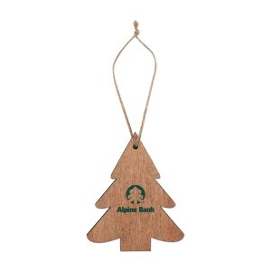 Wooden Tree Ornament