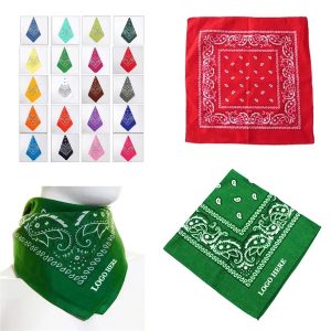 22" x 22" Cotton Bandana