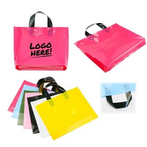 Plastic Grocery Tote Bag