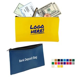 Horizontal Vinyl Bank Bag