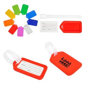 Custom Plastic Luggage Tags