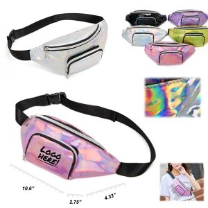Deluxe Laser Holographic Fanny Pack