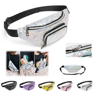 Laser Glitter Fanny Pack/ Waist Pack