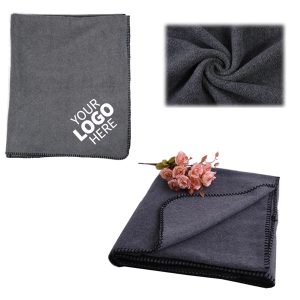 12.7 oz Polar Fleece Throw Blanket
