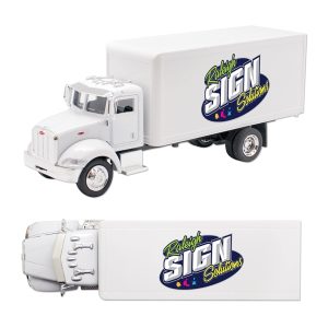 Peterbilt 335 Box Truck 1:43 Scale