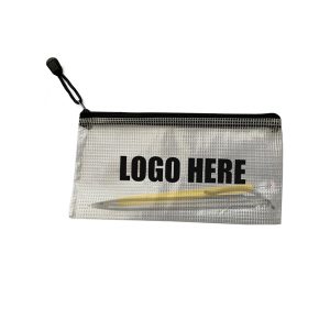 Clear Zippered Pencil Pouch