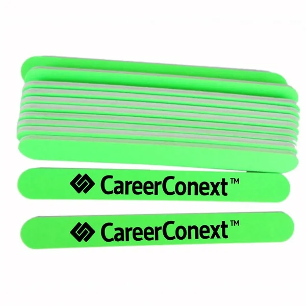 Neon Green / both sides Regular Sized Emery board