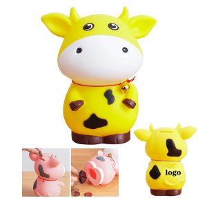 Custom Cartoon Cow Piggy Bank/Mascot