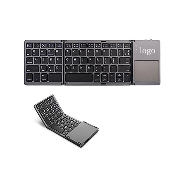 Custom Wireless Bluetooth Triple Folding Keyboard