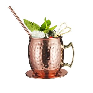 17 oz Hammered Moscow Mule Mug