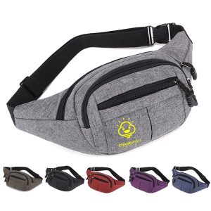 Canvas Travel Waist Belt Bag