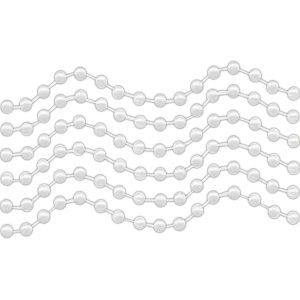 48" 12mm Pearl Beads