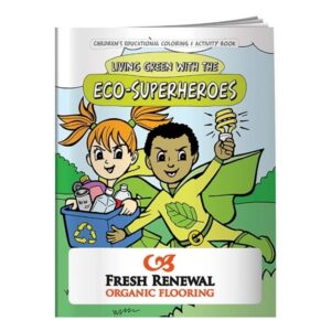 Coloring Book: Eco-Superheroes