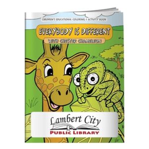 Coloring Book: Everybody is Different