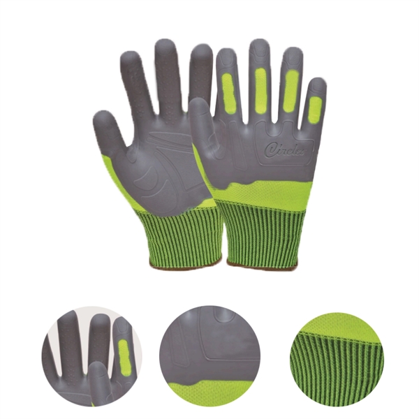 Coated Waterproof Winter Work Gloves