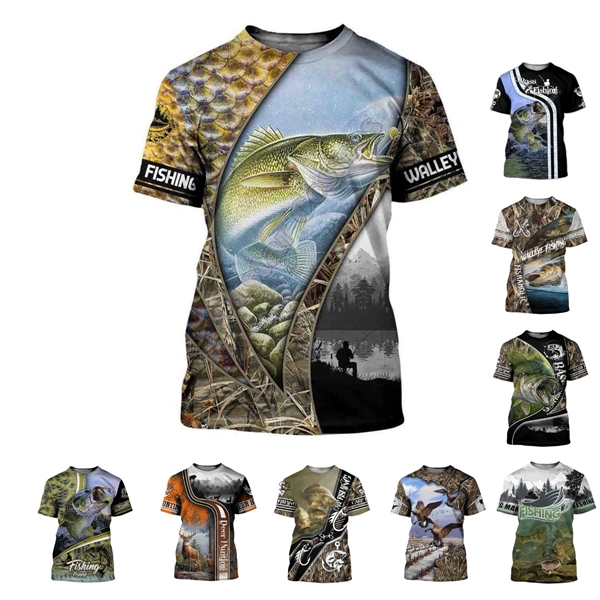 Unisex Customized Crew Neck Short Sleeve T-shirts