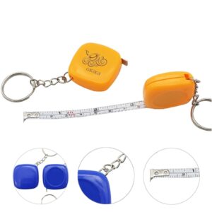 Mini Square Tape Measure Keychain