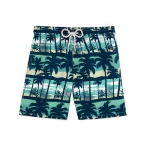 Men Fleece UPF 50+ Summer Beach Shorts