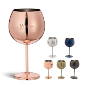 18 oz Stainless Steel Champagne Wine Glass