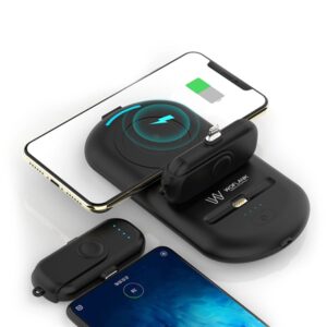 Portable Magnetic Capsule Charger Power Bank