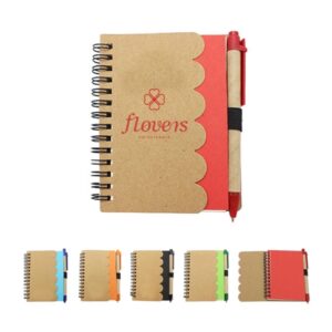Eco Spiral Notebook w/Pen