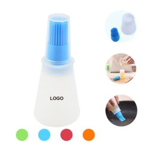 Barbecue Silicone Baking Oil Bottle w/ Brush