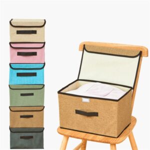 Fabric Storage Box w/ Lids