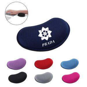 Heart shaped wrist protecting mouse pad