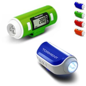 Siren Pedometer w/ Flashlight