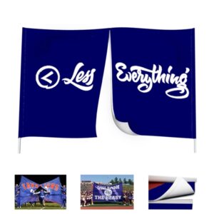 Custom Knitted Polyester Breakaway Banner