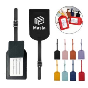 PU Leather Luggage Tags