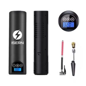 Portable mini emergency tire pump compressor