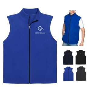 Men's Full-Zip Fleece Vest