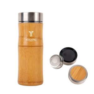 Bamboo Tumbler Vacuum W/ Strain