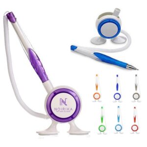Desk Counter Ballpoint Pen w/ Stand and Cord