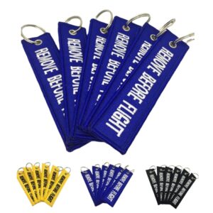 Custome Rectangular Cotton Keychain