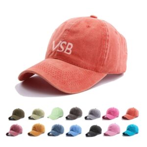 Customize Washed Cotton Baseball Hat