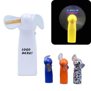 Handheld LED Flashing Fan